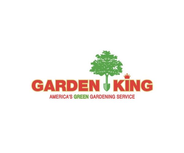 design garden king logo