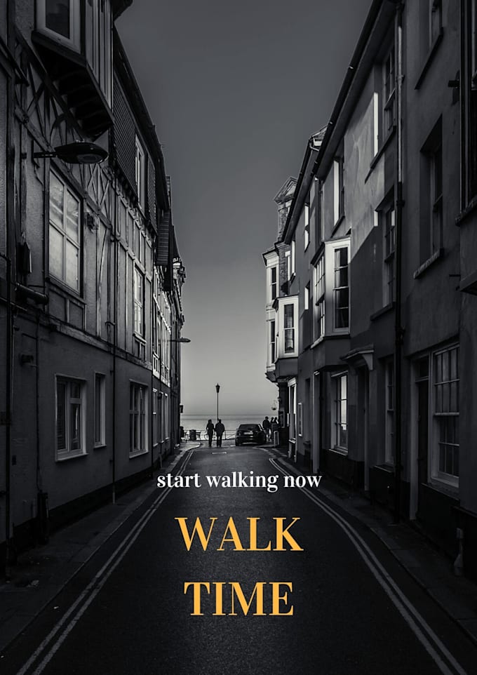 design modern minimalist poster