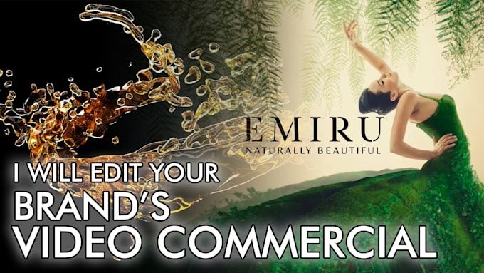 create an attractive brand commercial video