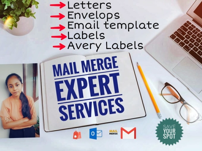 Do Mail Merge Avery Mailing Labels Letters And Envelopes By Akshaya1212 Fiverr 1243