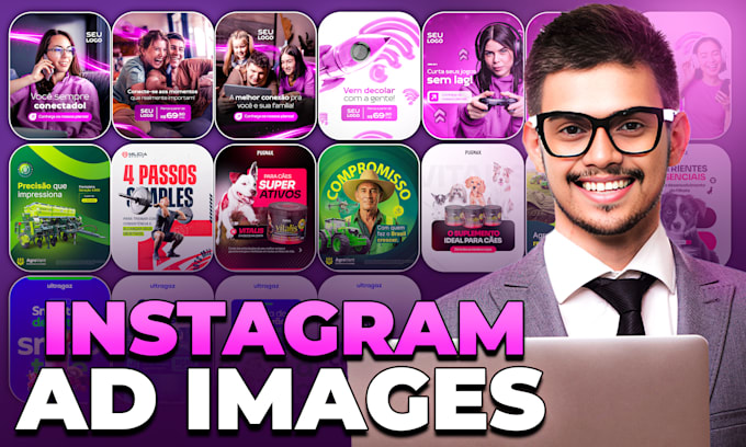 create social media posts and ads for facebook and instagram posts