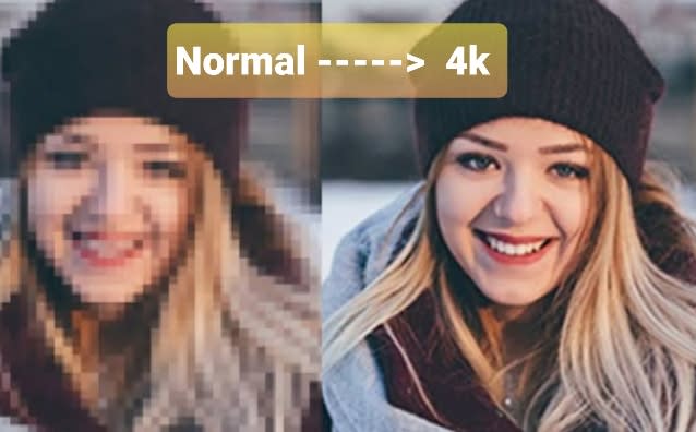 do convert image quality into ultra hd and 4k