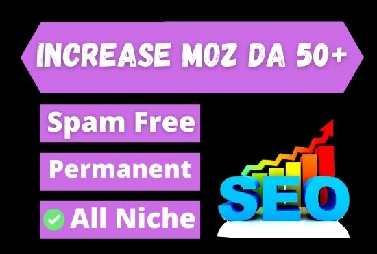 increase your domain authority moz da 50 plus