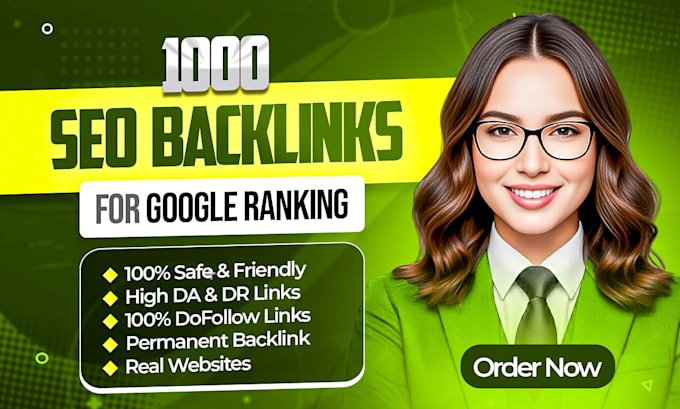 create 1000 SEO dofollow backlinks for google ranking