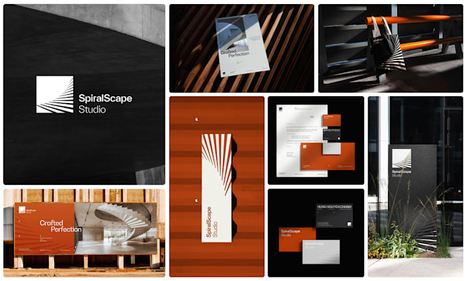 do a modern minimalist business logo design with a full branding kit