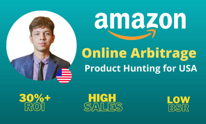 Hire a freelancer to your amazon online arbitrage product researcher for the US