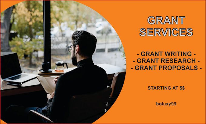 write grant, do grant writing research, be grant rfp writer