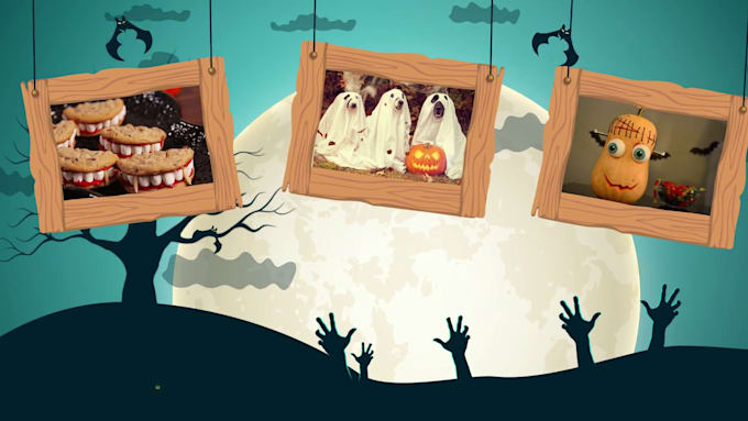 create a great halloween video with your photos