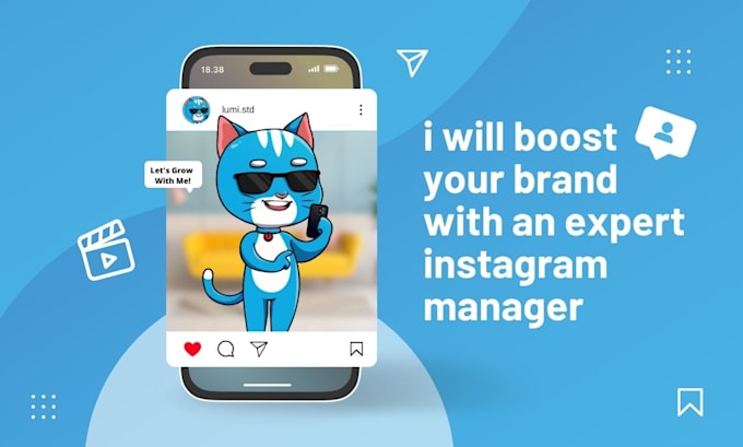 be instagram manager for cafe business