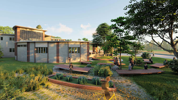 create 3d realistic architectural animation and render in lumion