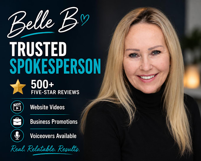 be your natural on camera presenter