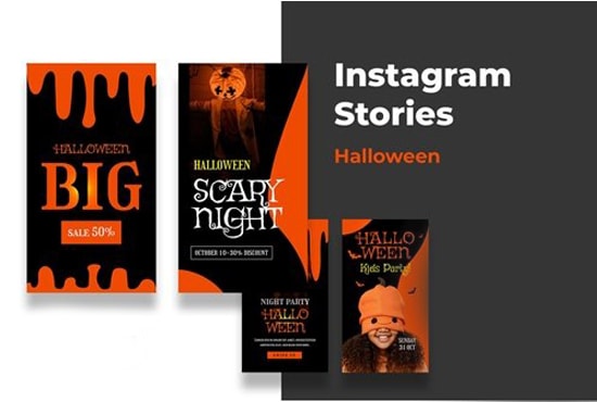 do halloween instagram stories