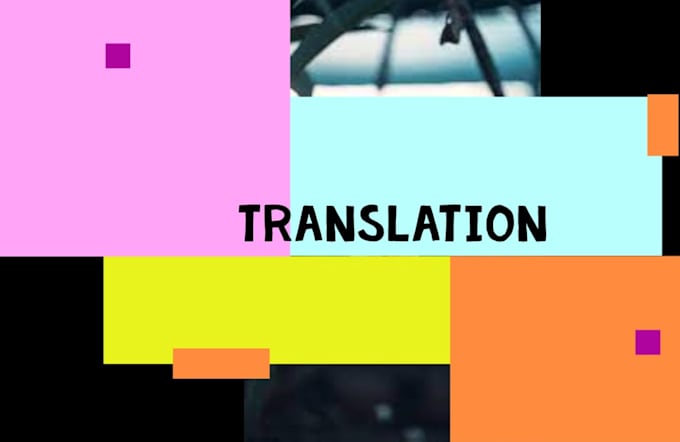 am really good at translation