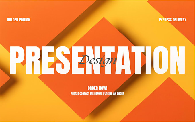 design a creative powerpoint presentation and pitch deck