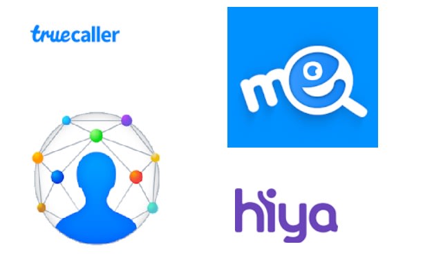 scrape data of caller id apps like truecaller, hiya etc