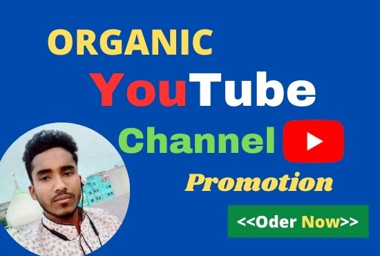do organic you tube channel promotion