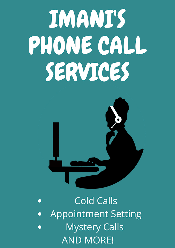 make professional phone calls for you