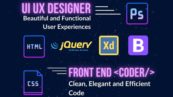 Be your front end developer with html css javascript by Aqibawan030 ...