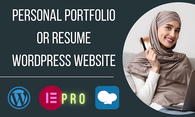 Design a catchy portfolio or resume website in wordpress by Shantowt ...