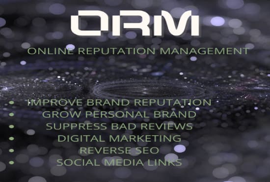 do cost effective online reputation management