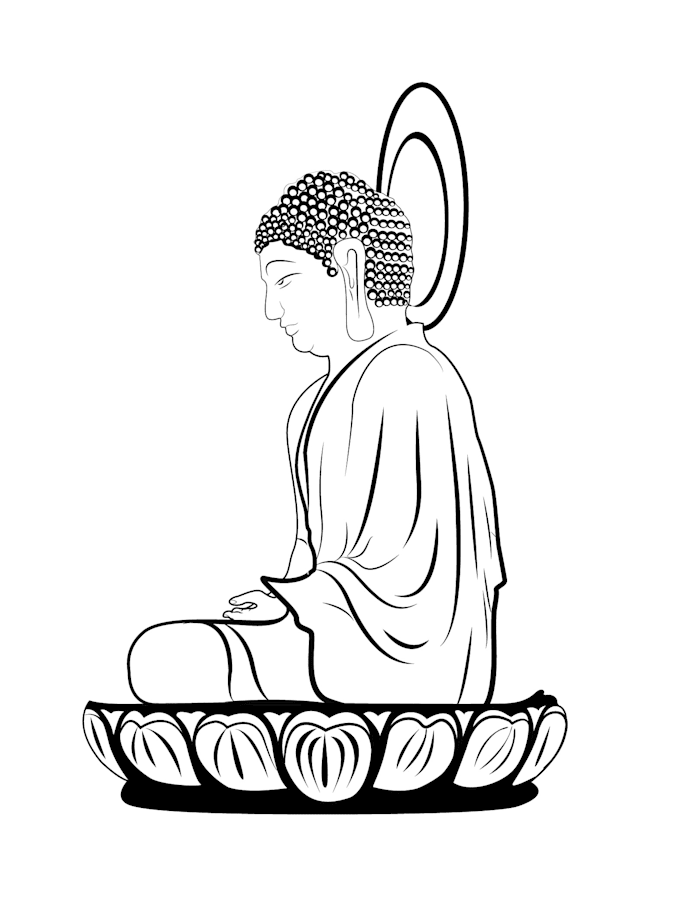 draw black and white line art with in 8 hrs
