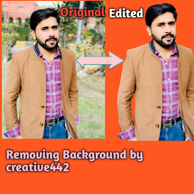 remove the background from 20 t0 200 images n crop the image