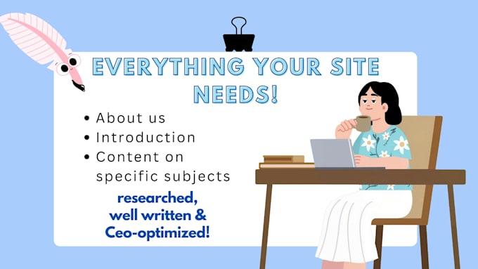 provide everything you need for your website