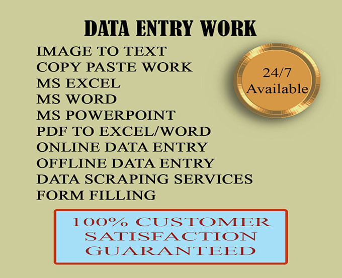 do the fastest online data entry job for you