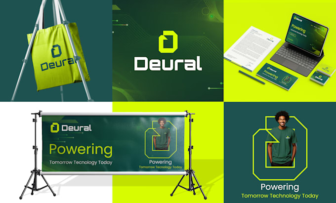 do business logo and brand design with complete branding kit