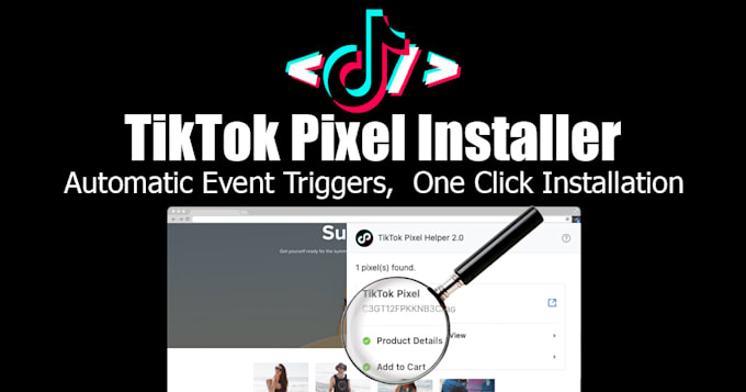 setup tiktok pixel events tracking with tiktok events API