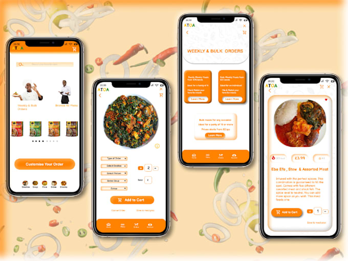 Design your ui ux mobile app prototype by Sdev21 | Fiverr