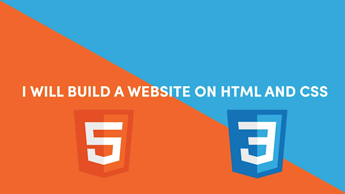 develop and design website on HTML and CSS