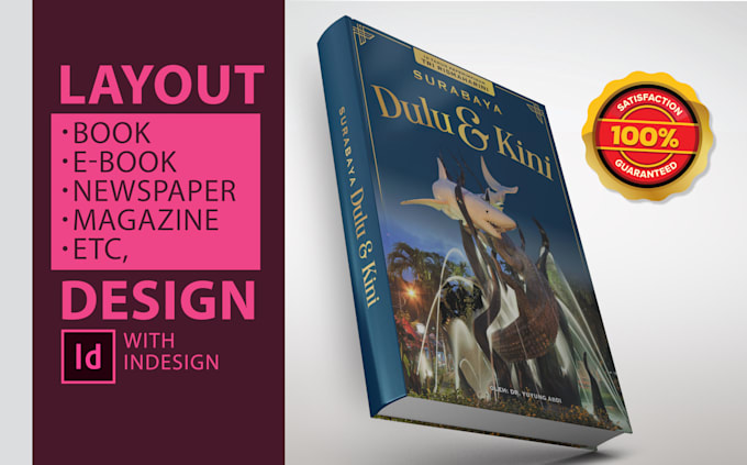design layout newspaper, magazine, or book in adobe indesign