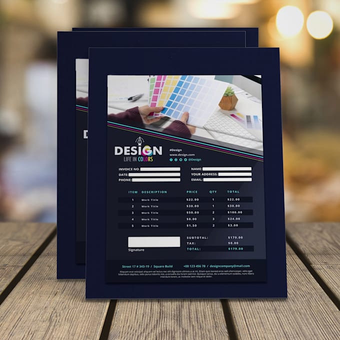design professional product sell sheet or one sheet