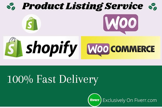 add product listing on your shopify and woo commerce store