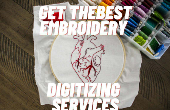 digitizing your embroidery desings or logo