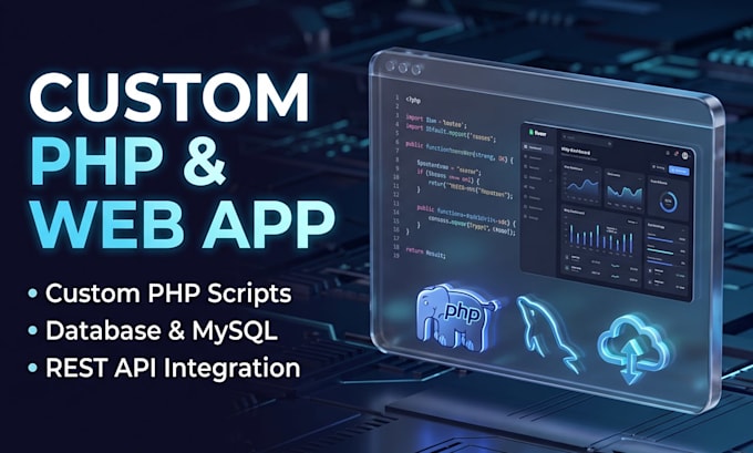 develop custom PHP script and web application