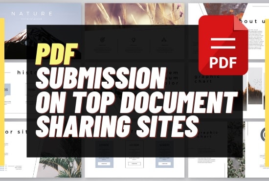 do pdf submission on top document sharing sites