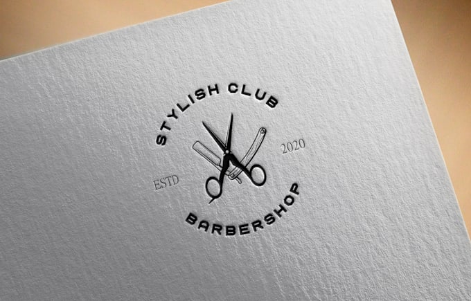 design barber shop logo