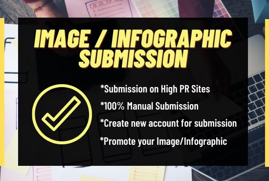do manual infographic submission or image sharing