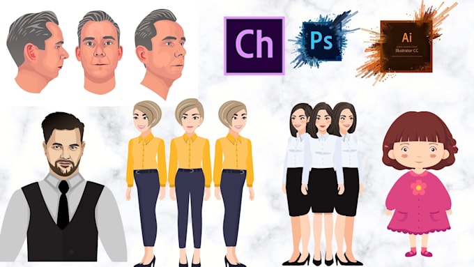design awesome puppet for adobe character animator