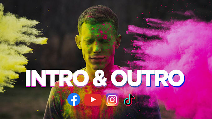 do youtube intro video, outro or promo video