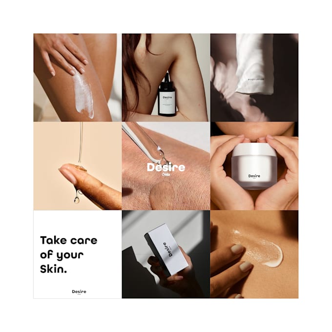 design modern instagram content for food brands