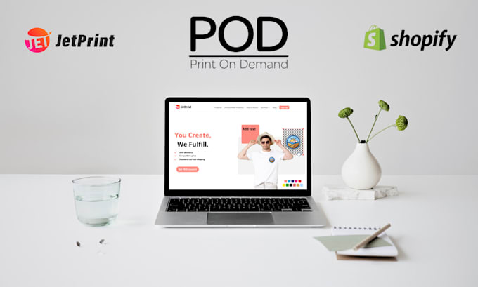 design print on demand shopify store using jetprint