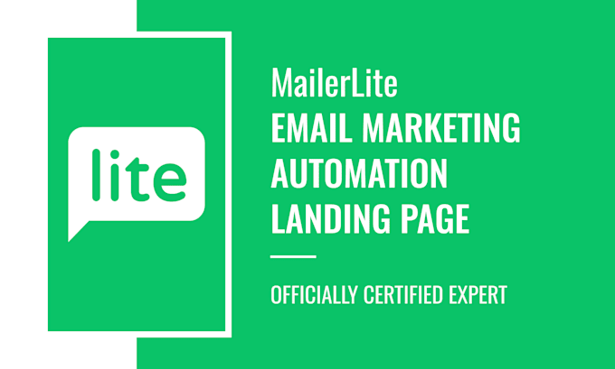 do mailerlite email marketing, ecommerce automation, landing page setup