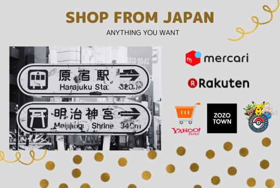 Hire a freelancer to be your online shopper from japan