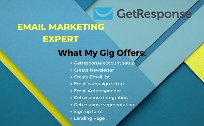 setup a getresponse landing page, getresponse email campaign and autorespnder