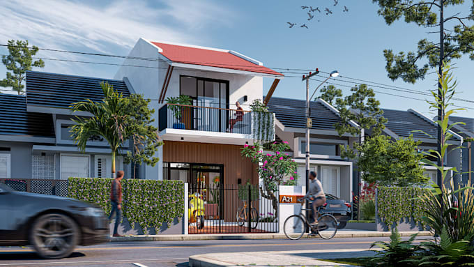 create realistic 3d rendering for your project