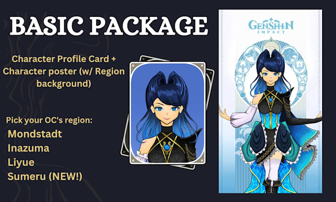 draw your genshin impact original character