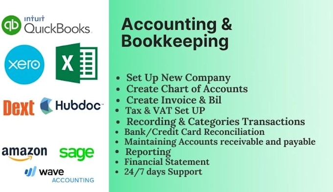 Do bookkeeping using xero quickbooks online wave and excel by Riduana92 ...